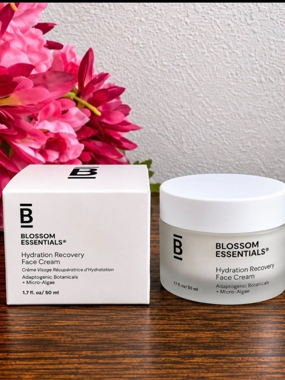 BLOSSOM ESSENTIALS Hydration Recovery Face Cream 1.7 fl oz NWB